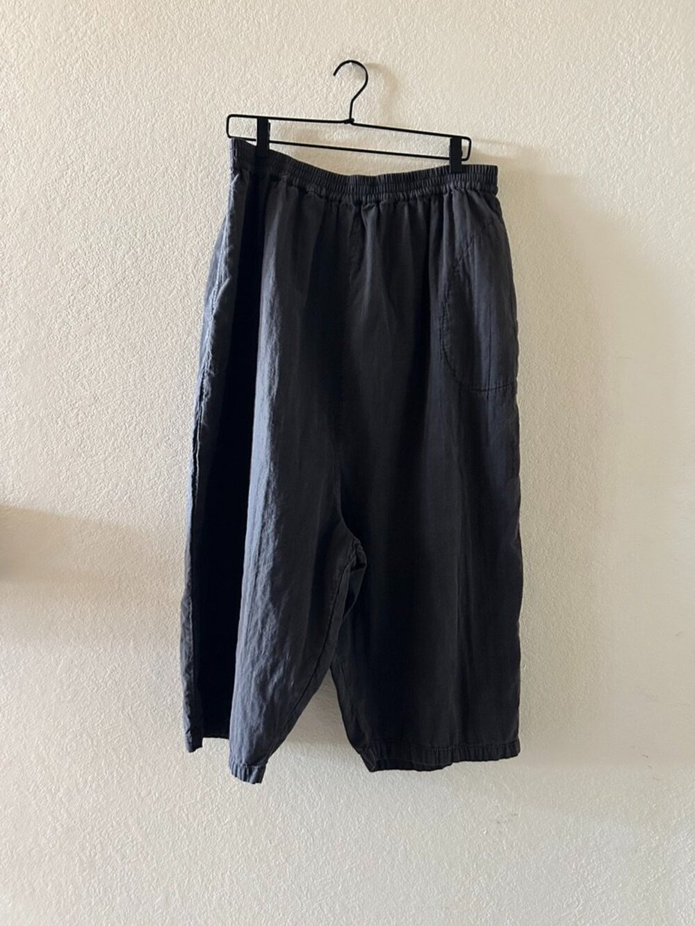 Free People Free-est 100% Cotton Dark Gray Harem Pant Size Large